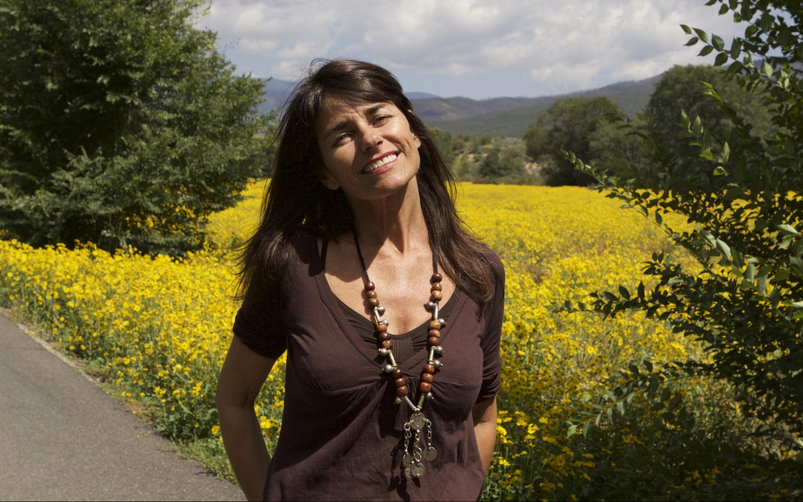 Louise Lowry, Taos, New Mexico. photo by Wm. Stetz