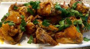 Da Bomb Chicken Wings with Curry Lime Butter