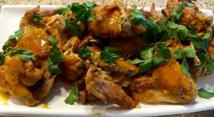 Da Bomb Chicken Wings with Curry Lime Butter